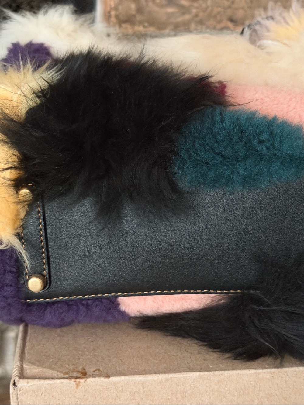 Coach Rogue 20 Patchwork Shearling - Picture 6 of 10